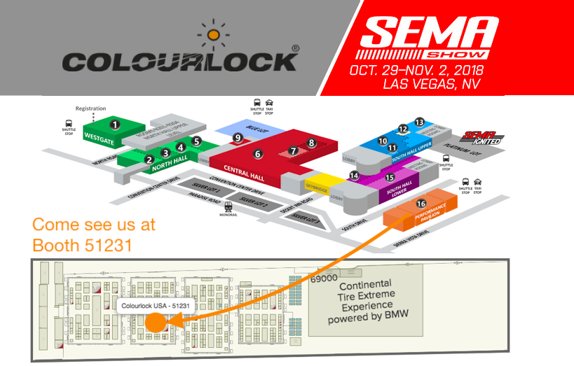 ColourlockUK_US's tweet photo. Come visit us at SEMA Las Vegas for all your leather needs. On the stand we will have our A Team all the way from UK, Germany and Poland. Can't wait for the show to get started! #semashow #cardetailing #leatherrepair https://t.co/rMD129Y2Z4