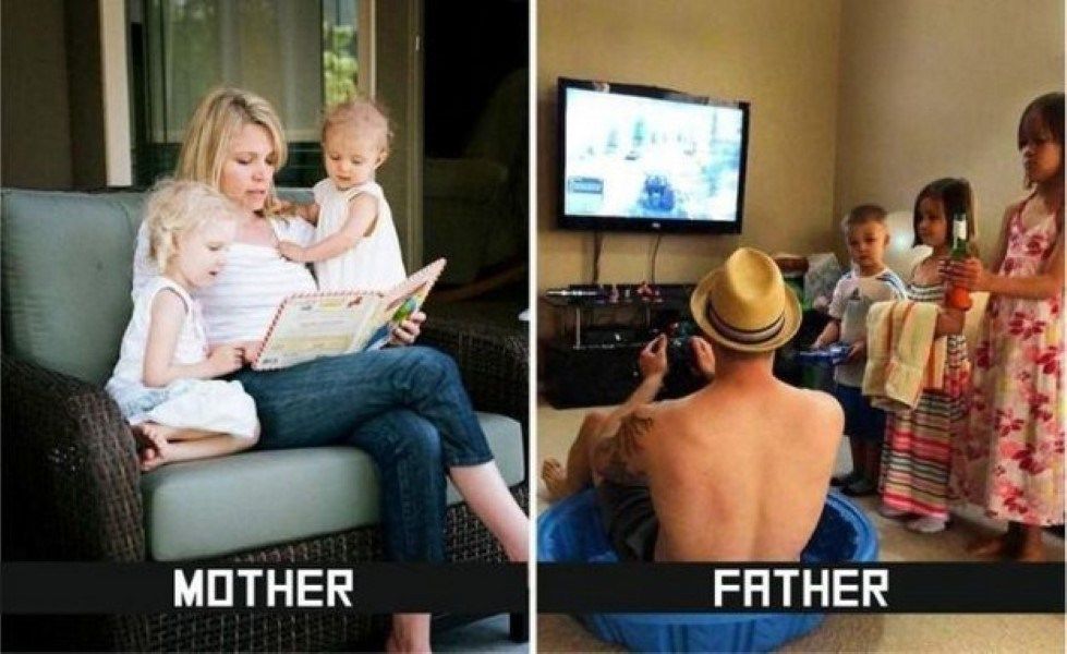 Slydor1's tweet photo. 20 Super Funny And Weird Differences Between Mom And Dad's Parenting Styles #parenting #dad #mom #mother #father #kids #funny #lol #lmao #slydor #fail #funnyfails #parentingstyle 
https://t.co/kUgn9CjU1k https://t.co/PAnEyUO4Ez