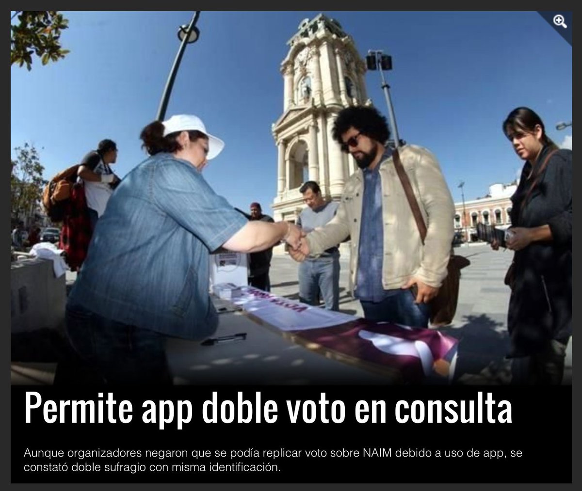Barroba's tweet photo. Fui a "votar". 4 Preocupaciones:
4) Me basé en lo que conozco, finanzas. Al menos fue pensado.
3) Las ubicaciones de las urnas preocupan.
2) Apuntan el número de credencial en su cel. ElNorte reporta que se puede dobletear.
1) Que el pelado que te da la boleta ve por qué votas. https://t.co/AR11Yy5HdP