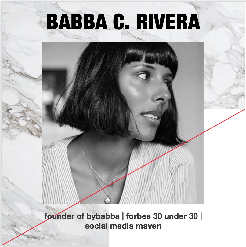 nobsmmu's tweet photo. Join us as we chat with @babbacanales of #bybabba about how she’s transformed her career at the #nobsmktg meetup on November 5th in NYC. Visit https://t.co/RqGgNpNJNe to learn more and RSVP! #marketing #meetup #brandstrategy https://t.co/VVQcoN38fN