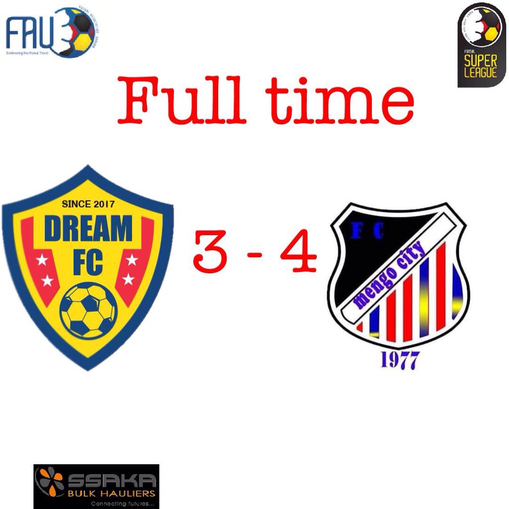Champions Dream FC lose their second game on the bounce to Mengo City FC