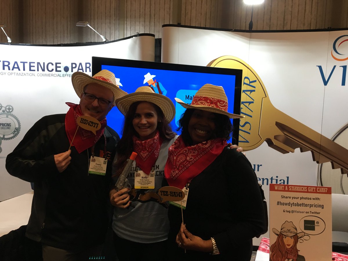 Thanks for visiting us at booth 105, @IHG! #PPSDallas18 #pricing #howdytobetterpricing <a href="/PricingSociety/">PPS-Pricing Society</a>