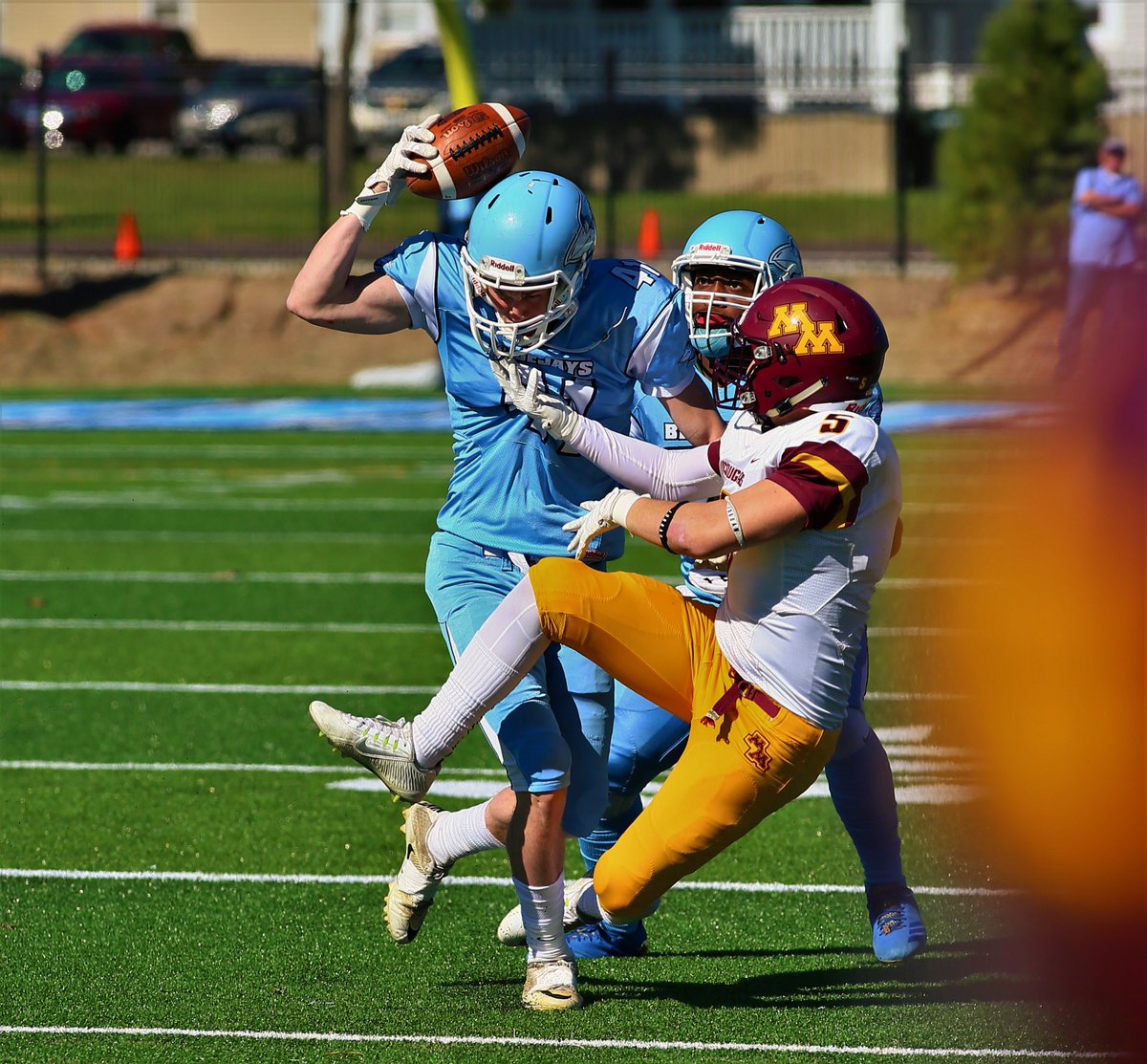 WESTMOFB's tweet photo. Yeah... he caught that!
And it earned our dude Jordan Shockley (Jr. DB) @umacathletics Play of the Week! #MObbin18 https://t.co/RbtteZkSVc
