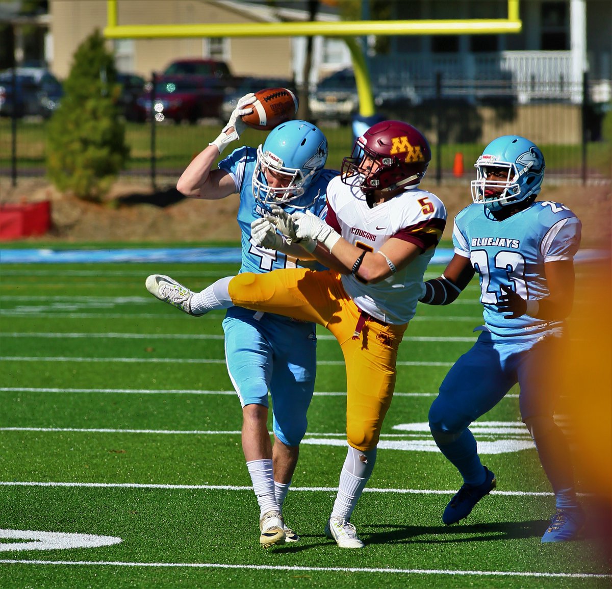 WESTMOFB's tweet photo. Yeah... he caught that!
And it earned our dude Jordan Shockley (Jr. DB) @umacathletics Play of the Week! #MObbin18 https://t.co/RbtteZkSVc