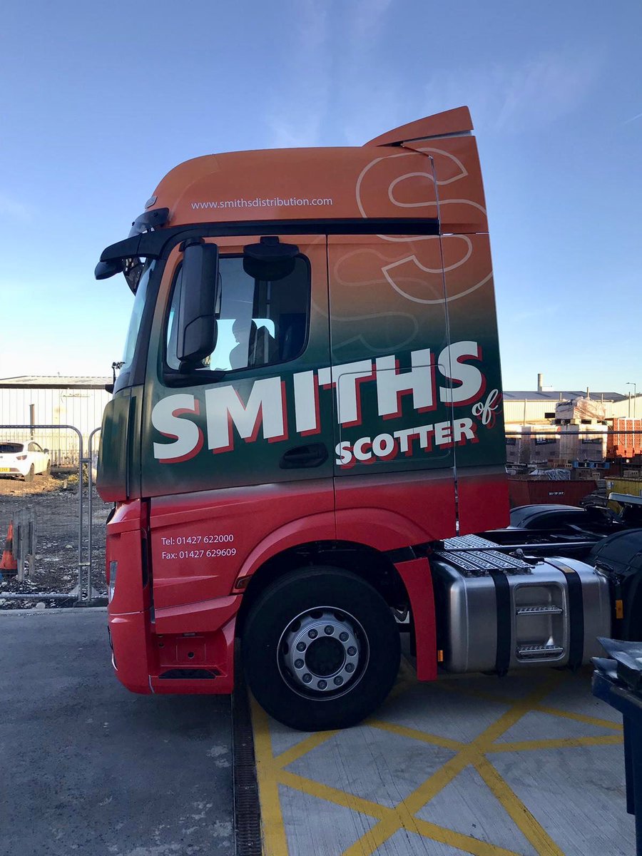 Cab No 3 all wrapped and ready for the road