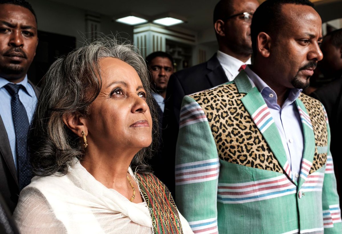 WomenintheWorld's tweet photo. First woman to be president in Ethiopia's history has vowed to make gender equality a top priority -- cautioning those in Parliament who think she's been talking about gender issues too much that she's just getting started:
https://t.co/qZdVmW2Q7R https://t.co/PtszUYQOmz