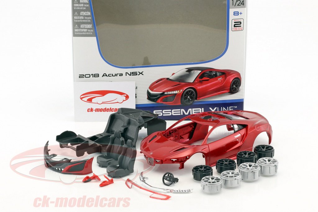 Acura NSX Baujahr 2018 rot 1:24 Maisto