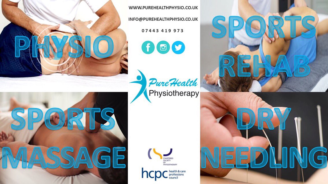 PureHealthPhys's tweet image. Contact us today:
purehealthphysio.co.uk
Info@purehealthphysio.co.uk
01784 421 218
07443419973