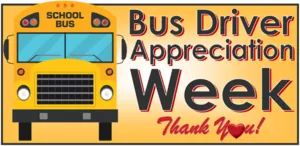 Thankful for our bus drivers and all that they do! Celebrating bus appreciation week. #DMSGens #MUSTbesuccessful