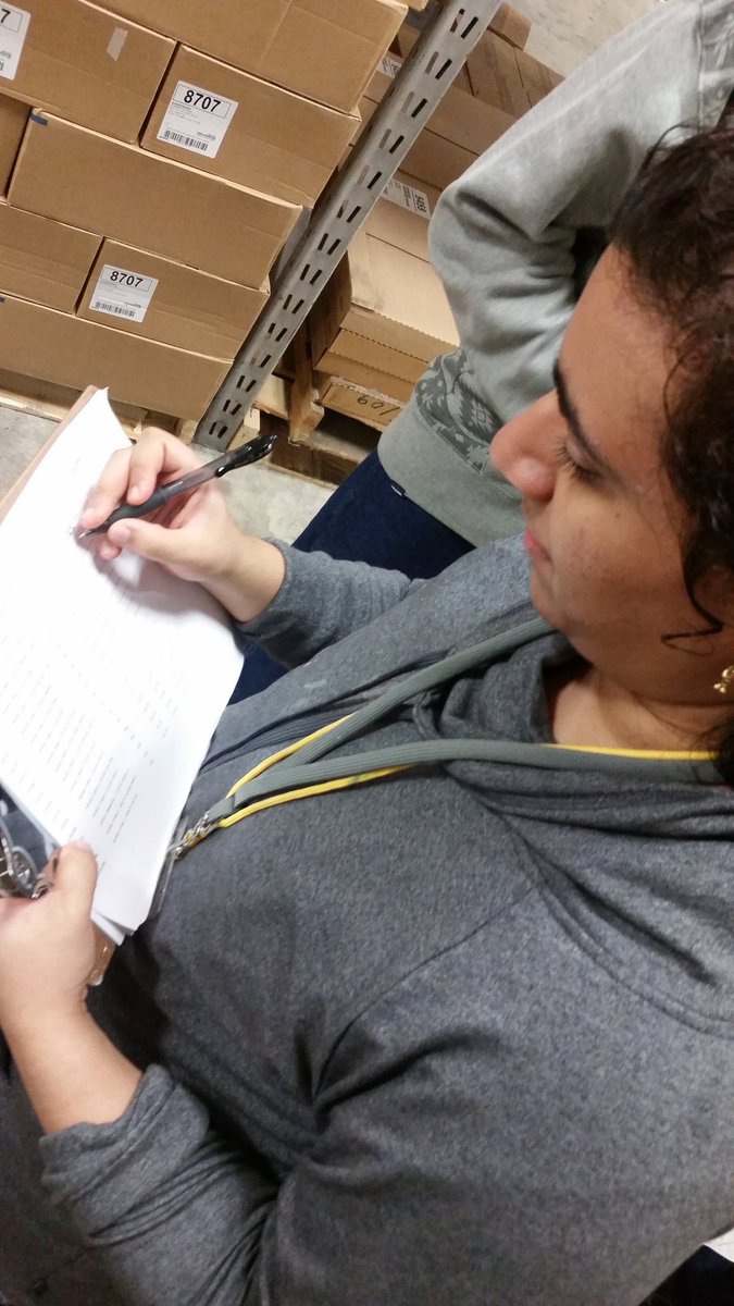 KCollins_Life30's tweet photo. KCollins Life30 @kleinisd warehouse counting inventory! Best place to learn vocational skills is onsite. #Promise2Purpose https://t.co/IykHUUOyF9