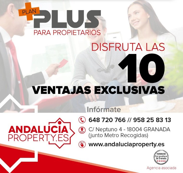 Solo faltan 4 días para el lanzamiento de la nueva campaña <Plan Plus> para propietarios. Nuevos tiempos, nuevos servicios y nuevos retos. Porque, "tus planes son los nuestros" #Granada #InmobiliariasGranada #AndaluciaProperty #ClubInmobiliarioDeGranada