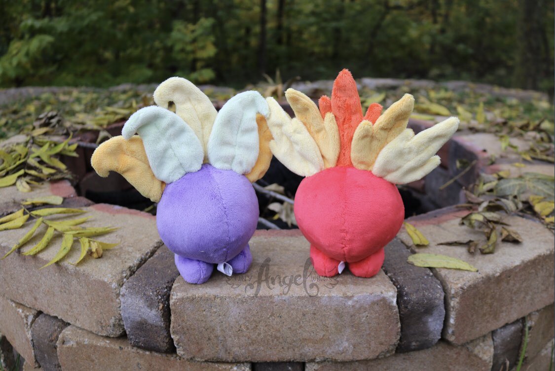 TinyAngelWings1's tweet photo. Autumn Oddish Plush 🍁

These special Oddish only sprout when the trees begin to turn. They are available for a limited time in my Etsy shop here: https://t.co/JkrMzg5ubY

A giveaway to win one my Oddish plushies will begin on Halloween. Likes and retweets are appreciated! https://t.co/DeNEDuuvG4