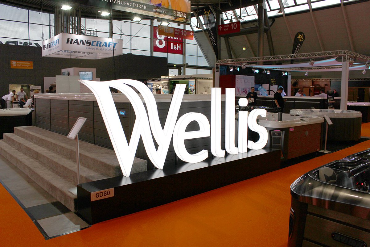 GeckoAlliance's tweet photo. Thank you to all our friends #Wellis hot tubs for supporting gecko so well. True believers. #Interbad stand 8D80. #Interbad18 #hottubs #spas https://t.co/aXaFDC4CMC