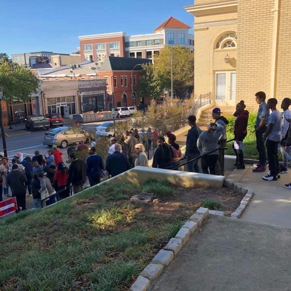 Athens, GA Cedar Shoals High School Students Vote