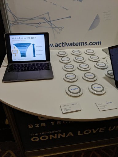 #FORRB2B Great conference in Austin! Come see the team from Activate and find out how you can get higher conversions to pipeline through more focused, high value demand generation. Pick up a wireless phone charger while you are there!