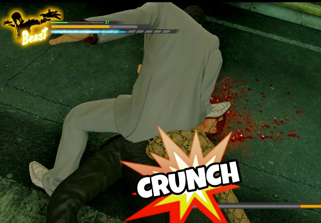 Daen23's tweet image. #Yakuzakiwami #facestomp #ps4share #beastmode