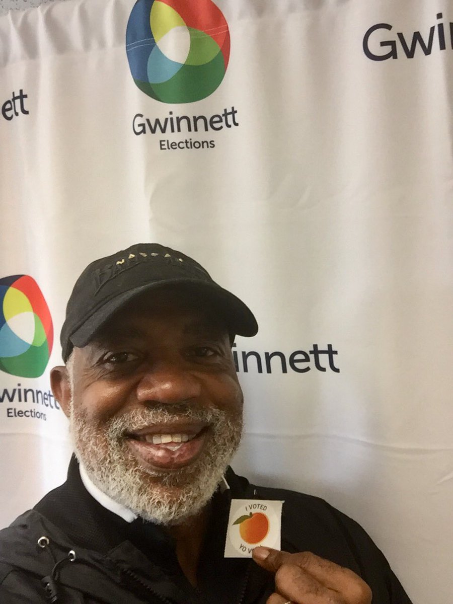 Just voted for the next Governor of Georgia ...Stacey Abrams and Democrats all down the line ... the voters are coming and so is the Blue Wave ... Each day until Election Day can encourage others to Vote ... please Join me in this effort ... #Stacey Abrams#Democrats#voters