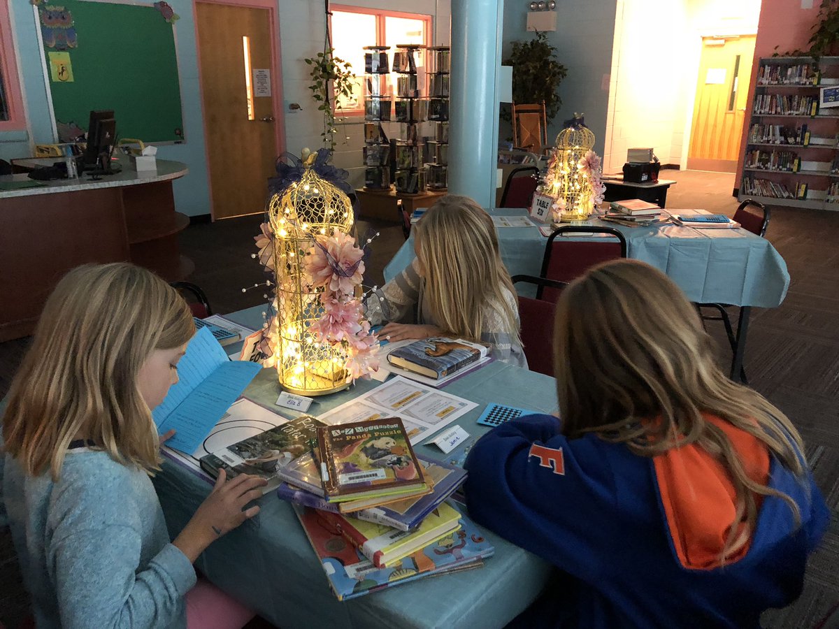 My fourth grade students had an awesome time participating in a book tasting this week.