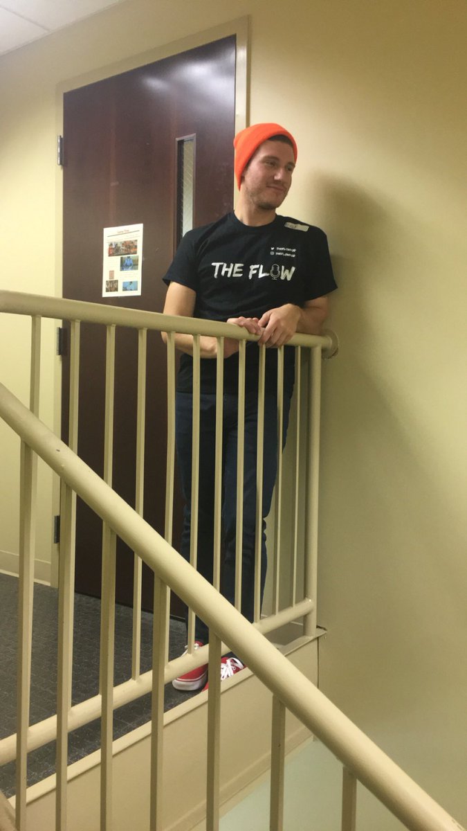 TheFlowPod's tweet photo. We got @MorrisEDavid rocking his new and very own Flow T-Shirt! DM is to get your very own! https://t.co/J8Ef5MXZXr