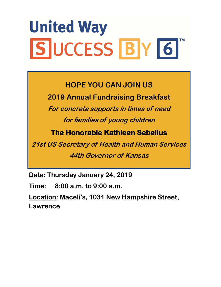 Our Annual Fundraising Breakfast