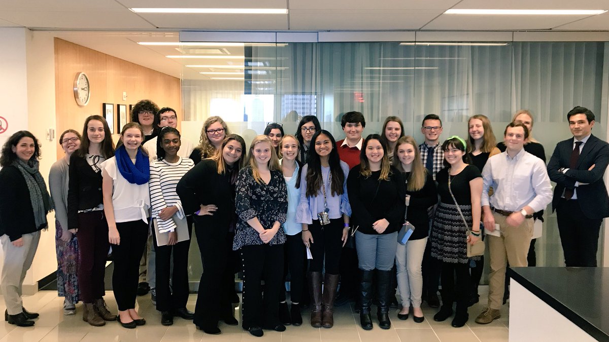 The students from Watertown High School will represent #Sweden🇸🇪 in the 63rd annual #ModelUN Conference takes place on November 30 &amp; December 1. 

Thank you for visiting, we know you will represent us fantastically! 👌🏼