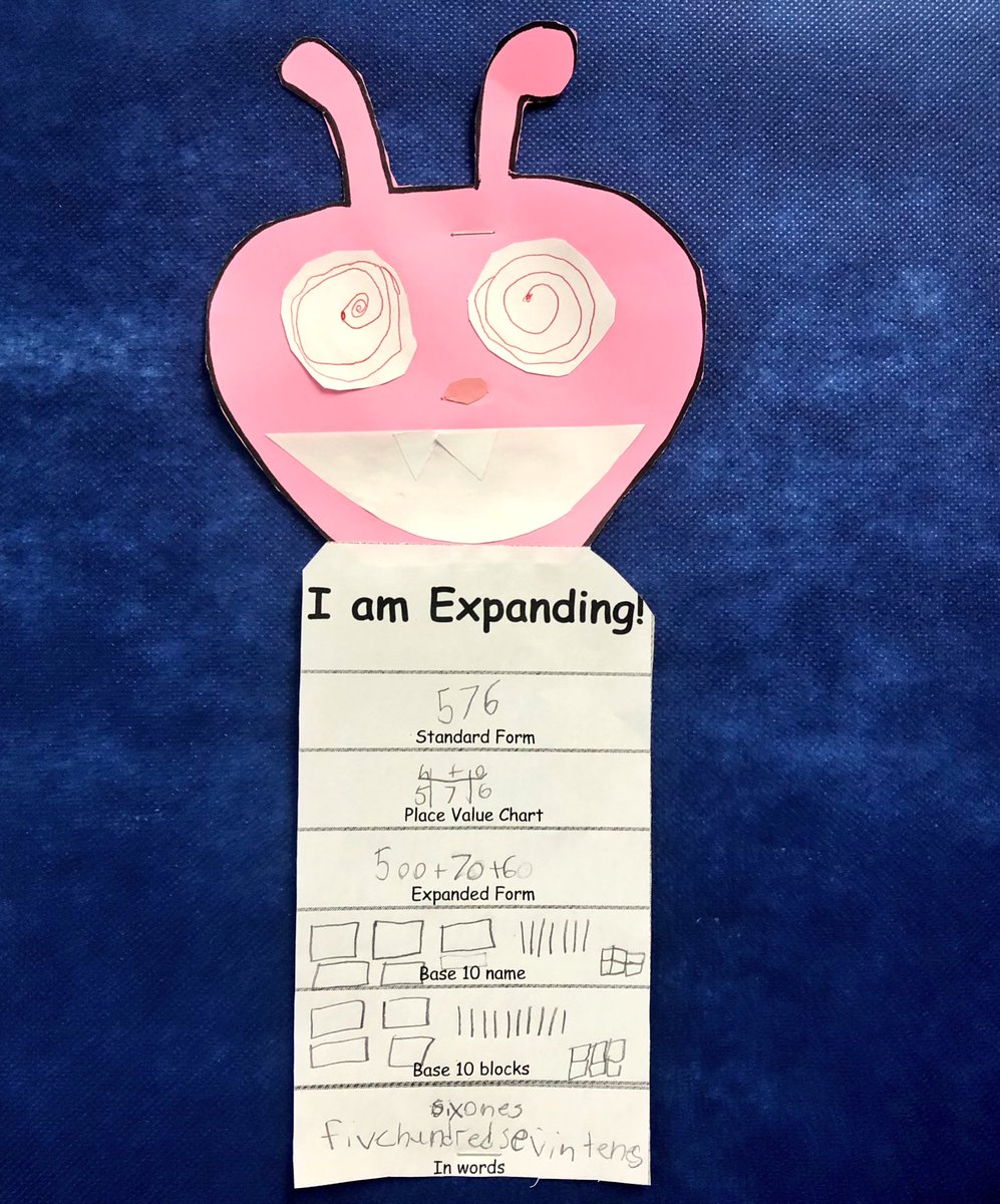 MissSuddaby's tweet image. Student engagement is 🔑 #mathmonsters #placevalue #halloweenfun @MCS_EICS