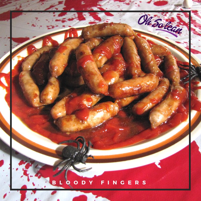 oh_lean's tweet image. Take “finger food” to a new extreme this Hallowe'en with sausage range!* 👹
*Less the 3% fat and gluten free too!Link to shop: bit.ly/OSLSausages#Oh…