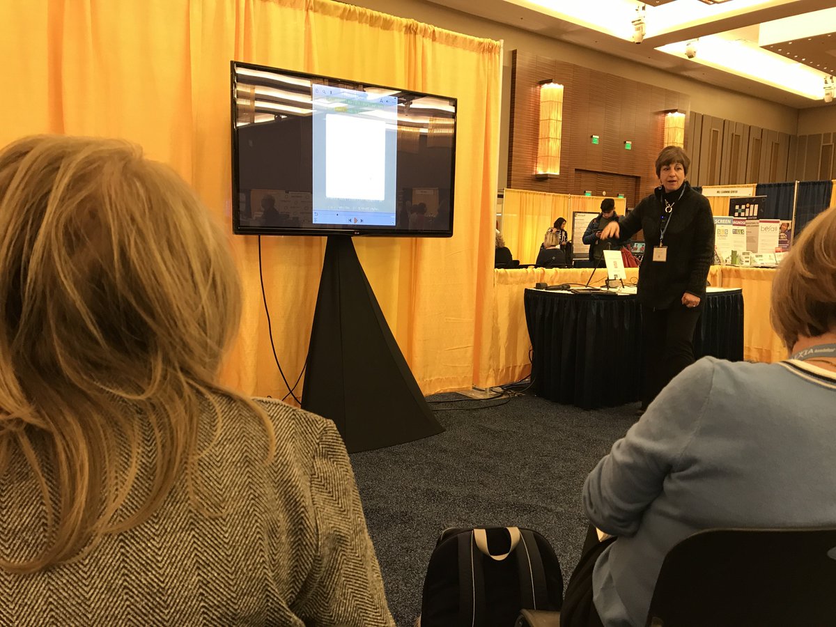 iplante's tweet photo. Love learning about @yourdolphin from @KarenJan and it’s a great pairing with @Bookshare #dyslexiacon18 #earread #dyslexia https://t.co/0URPryaIRi