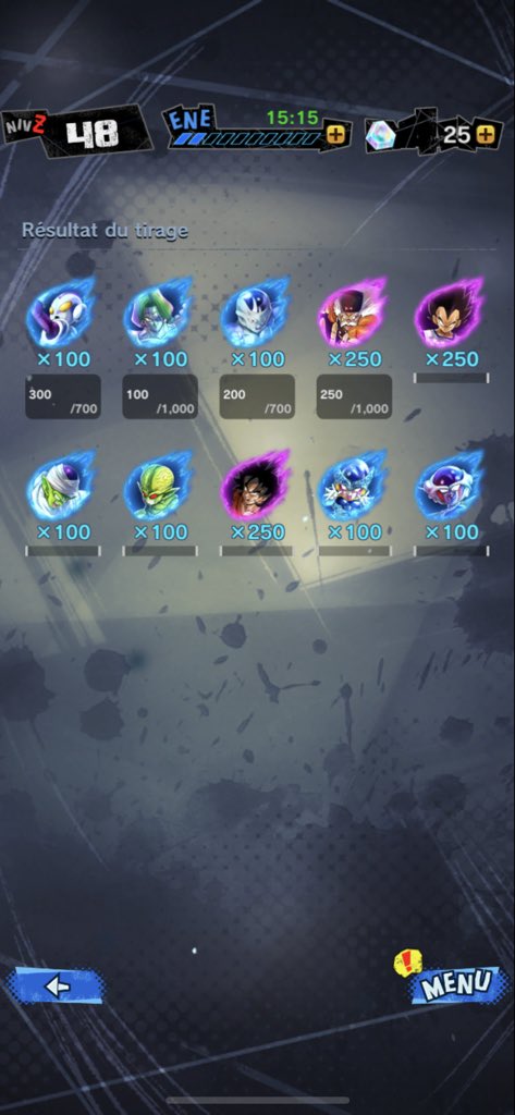 Kryptoniii's tweet photo. @DragonBL_france Bon bah j’en suis à 12000 cristaux et toujours rien https://t.co/RTmMHVConG