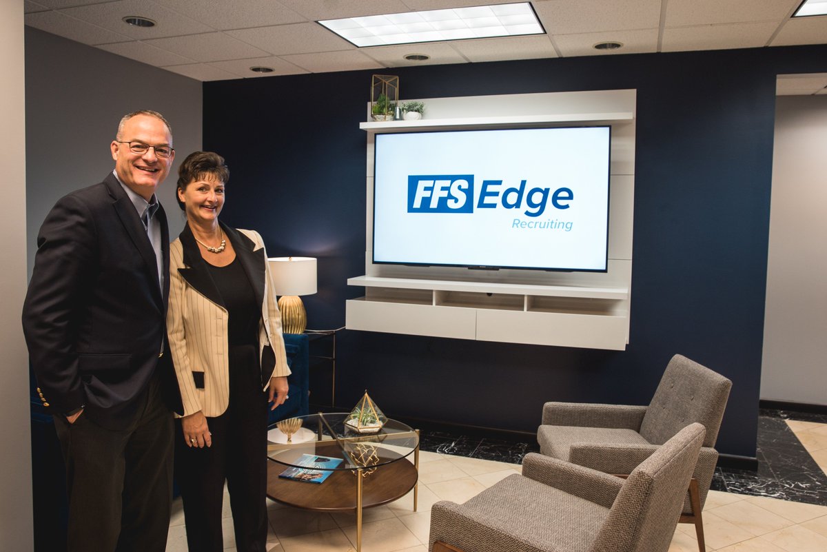 FFSNews's tweet image. Look who stopped by the FFS home office in our newly redesigned lobby! Glad to have Mark &amp;amp; Bridget Biermann visiting with some of their team for some training. #FFSEdge