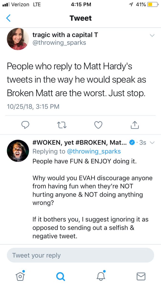 #WOKEN, yet #BROKEN, Matt Hardy on Twitter: "People have FUN & ENJOY