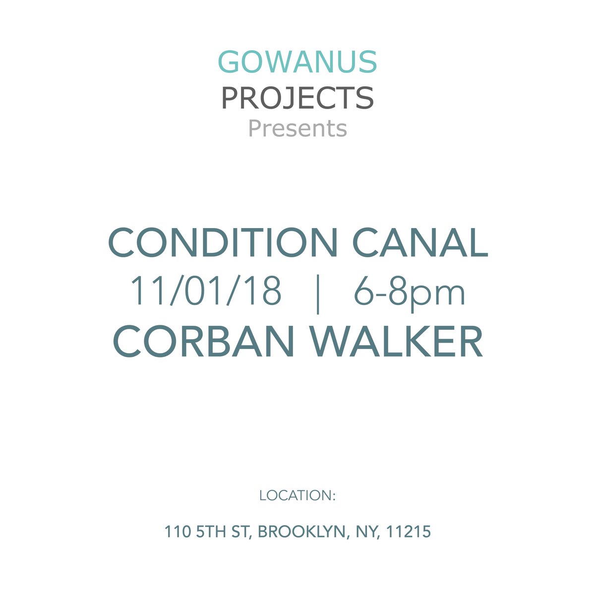 GowanusProjects's tweet photo. 1 WEEK AWAY!
@corbanwalker showcasing his new work at his #gowanusprojects solo show 'Condition Canal'.
#artexhibition #exhibition #sculpture #corbanwalker 
📷 @petkovpetkov https://t.co/KXyGIlJfN3
