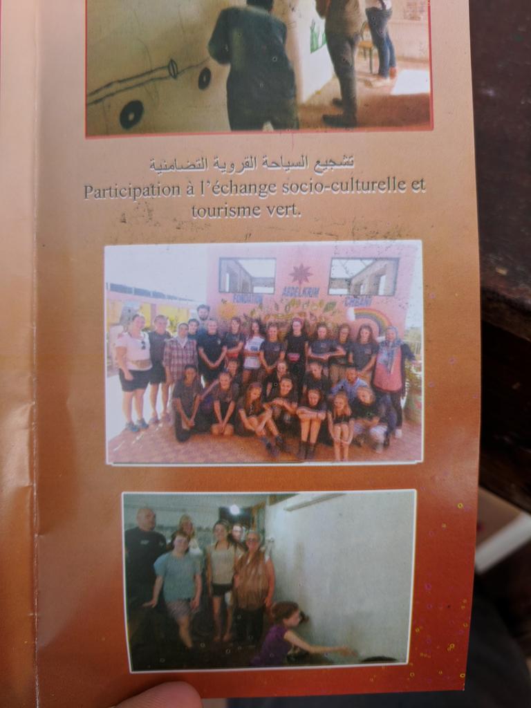 Also spotted last year's @WimbledonHigh World Challenge team in the literature! #WHSMorroco18 #WHSMorocco17