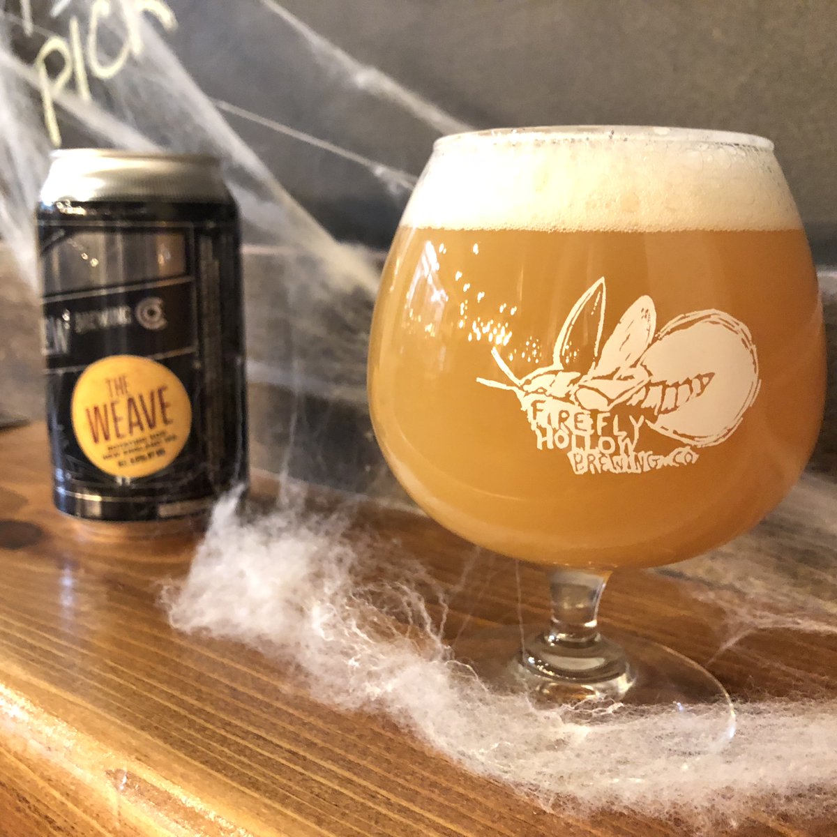 We're releasing the latest brew in the Weave Rotational Hop Series, Weave 5. This version is hopped with All Galaxy Hops. This hazy juice bomb will give you a punch of hops right in the mouth and will definitely have you coming back for more. Cans and draft available for sale.