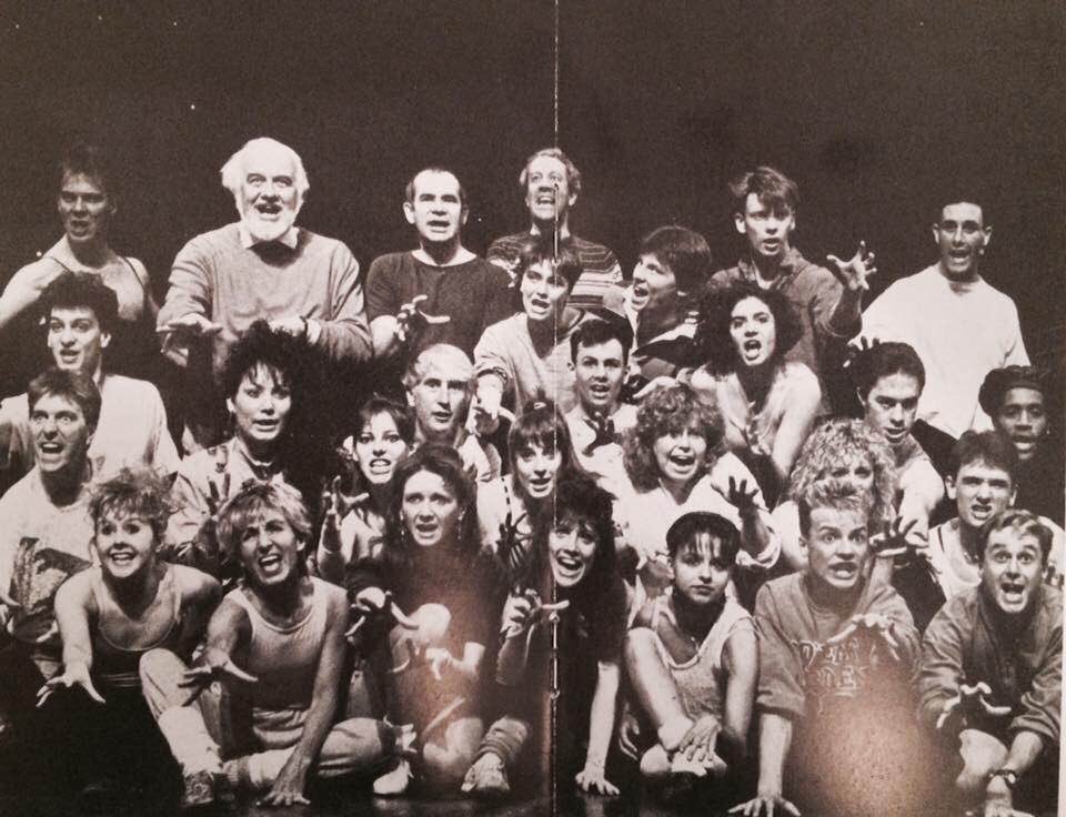 Throwback Thursday!  CATS London Company 1987/88 @CatsMusical #catsmusical #newlondontheatre #gillianlynne #dancers #westend