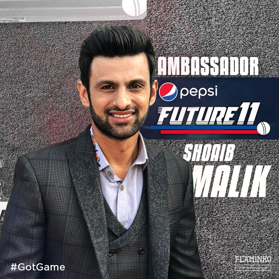 teamagentHAQ's tweet photo. This champ is always up to fulfill his national duty. Young athletes can learn so much from a guide like him.
@realshoaibmalik was signed as ambassador and mentor to the @pepsipakistan #Future11 squad!
#GotGame https://t.co/fkWuP4691V