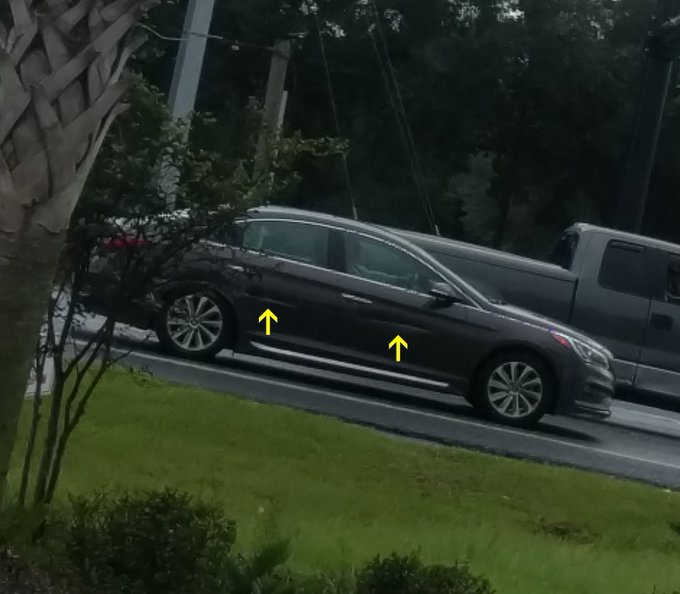 1 pic. Florida man causes thousands of dollars of damage to his vehicle, courtesy of my front bumper