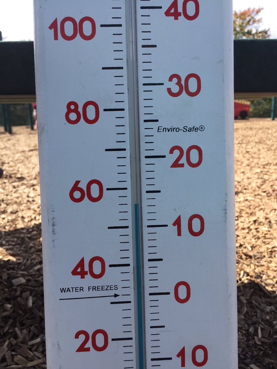 BowersOakHill's tweet image. First grade Ss #collaborate and reach a consensus of what our thermometer has said about the temperature the first 9 Thursdays of school @oakhilles #soaringintoscience