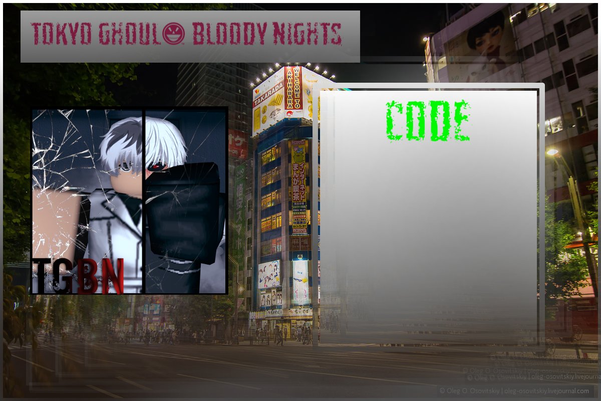 Xpolobear On Twitter Will Be Posting Codes In These Formats On My Instagram Make Sure To Follow It Xpolobear - roblox tokyo ghoul bloody nights code