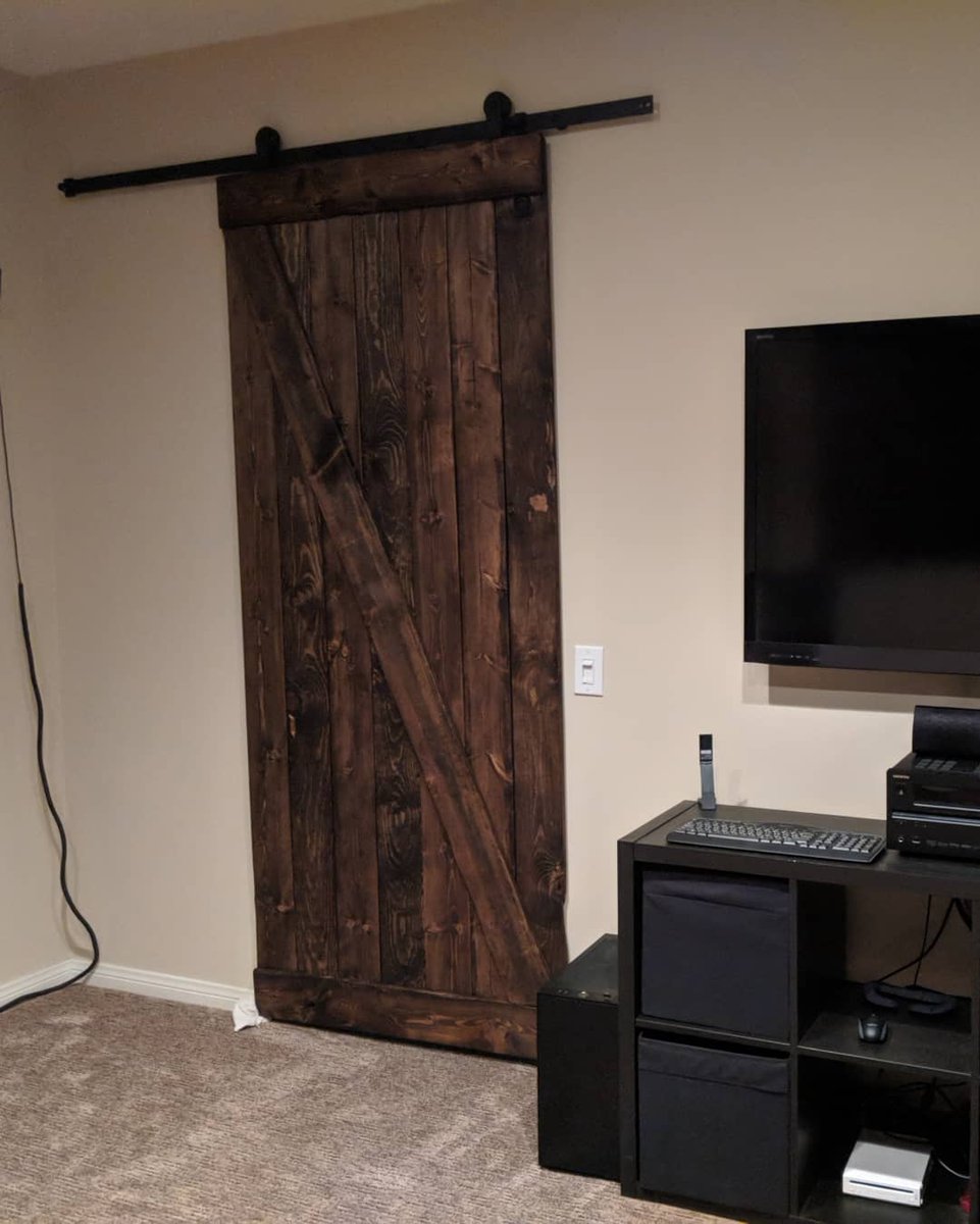 samarhefka's tweet photo. Last weekend's project!! I have fallen in love with making these doors 💙 I always love building but these are extra fun! Next will be a desk! https://t.co/b3YYWimRs1