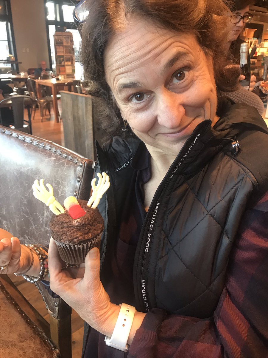 unlikelybkstore's tweet image. Saying farewell to a fellow bookseller today means the staff gets funky cupcakes! #pastrybox #halloweengoodies