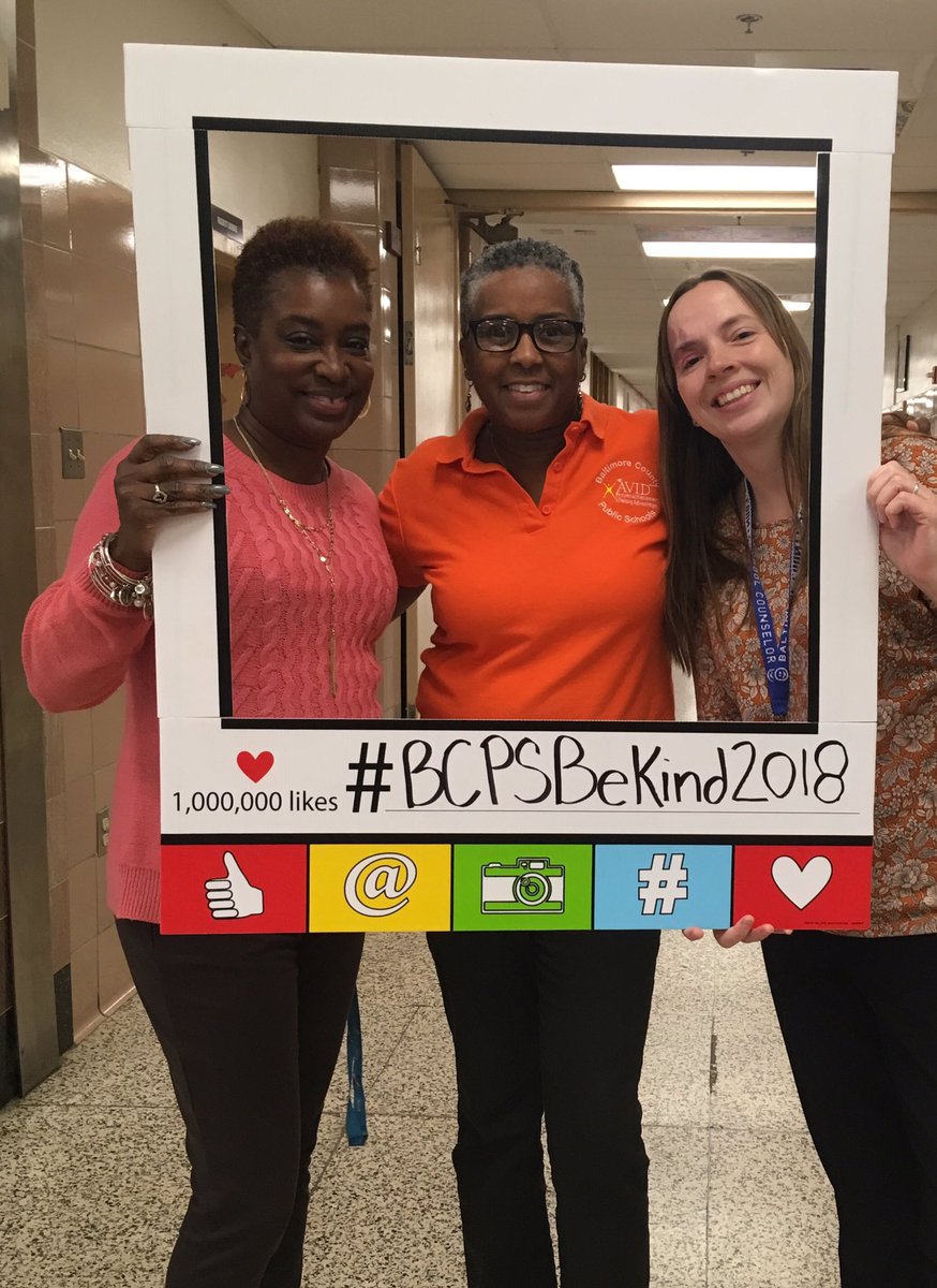 Our team stands united against bullying everyday! <a href="/SwaMagnet/">SWAMagnet</a>  <a href="/AFranklinBCPS/">April Franklin</a> #BCPSBeKind2018