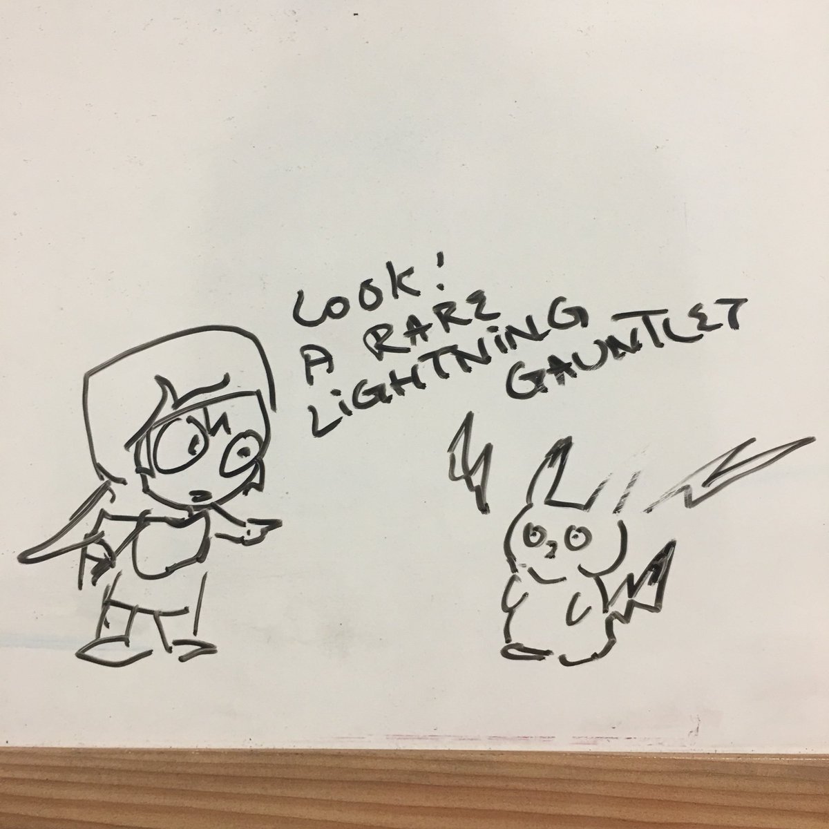 sjsivak's tweet image. Not sure who gets credit for this in the @proletariat_inc office but I laughed. #spellbreak