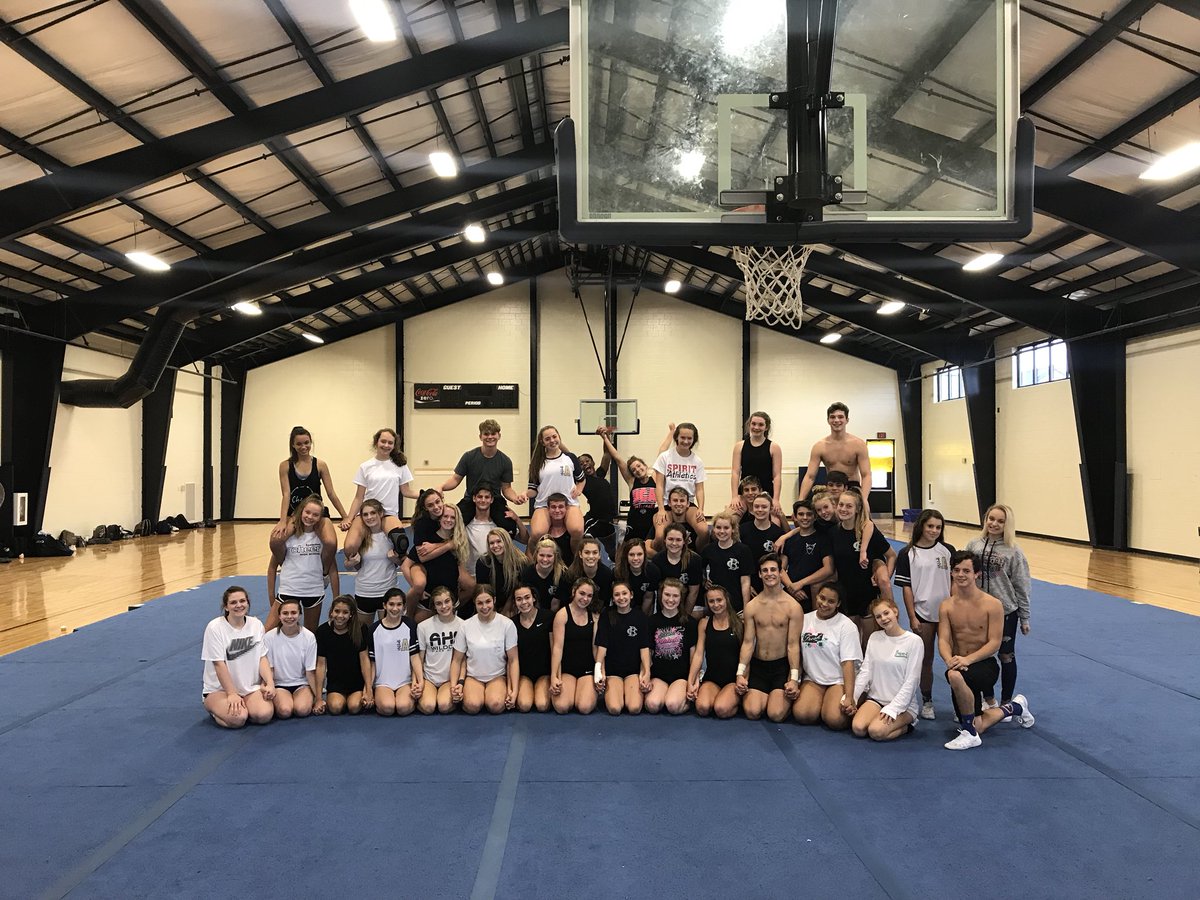 It was an AMAZING practice having @BcaAthletics practice with us. It’s such a good feeling supporting each other and getting ready for our competition on Saturday. #BarrowCounty #Community