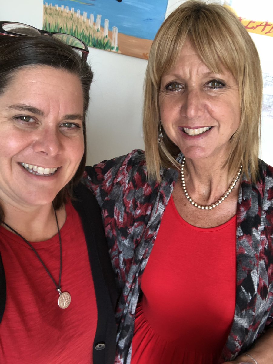 Red = respect for Ms. Powers and I. #BCPSBeKind2018