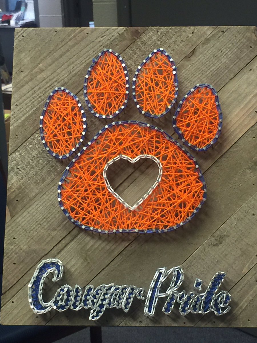 DCcougarnation's tweet image. Amazing artwork created in Mrs Rachel Hedge’s class by Michelle Paniagua! When can I get mine?
#GreatestShow