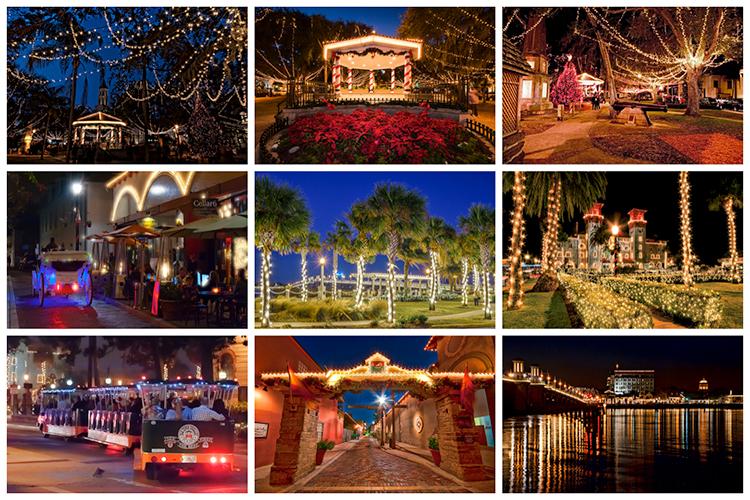 FlHistoricCoast's tweet photo. #DYK? Nights of Lights has been illuminating #StAugustine for a quarter of a century! That's 25 years of dazzling visitors young + old! This year, see why @NatGeo named it one of the world’s top 10 holiday displays - https://t.co/erZfgHjW15 https://t.co/ArSAWaXB2L