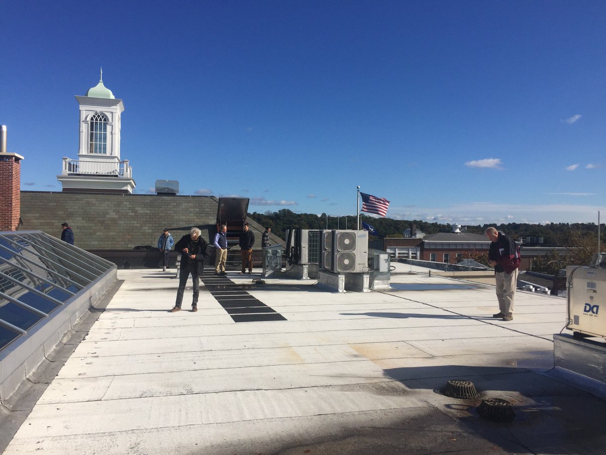 mhrdevelopment's tweet image. Got out on some roofs today with the respondents the #NewCanaan #solar RFP! @simpleraysolar @energyresusa @SoundSolar @goENCON