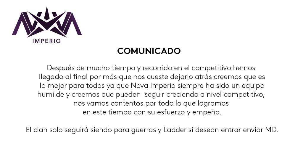 Nova l Imperio tweet media