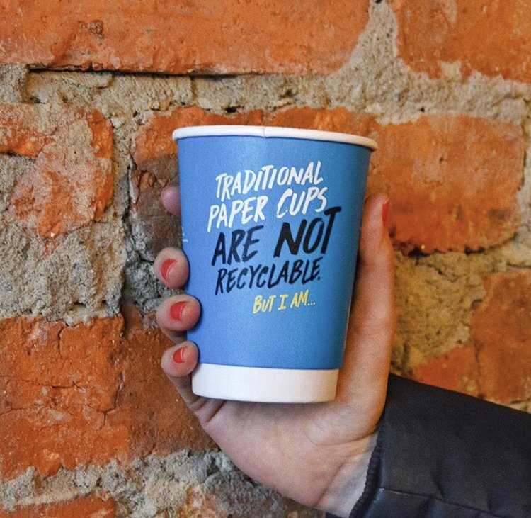 SmartPlanetTech's tweet photo. By using #EarthCoating as an alternative to polyethylene (plastic) to make paper cups, they become valuable to collect and easy for recyclers to process through their conventional paper recycling equipment. ♻️☕️
Learn more about #reCUP- https://t.co/sJgejTG07J https://t.co/edyz01GLtz